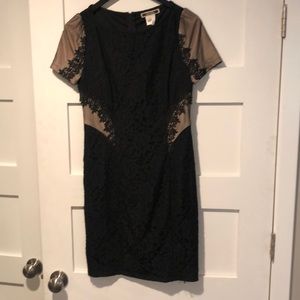 Black lace dress